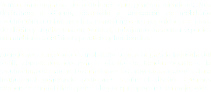 Somos una empresa de soluciones que generan identidad. Nos dedicamos al diseño, desarrollo y fabricación de mobiliario arquitectónico sobre medida, convertimos sus necesidades e ideas de diseño y arquitectura en realidad, trabajamos para crear espacios con ambientes estéticos, prácticos y funcionales. Atendemos el mercado de mobiliario comercial para la industria del retail, complementado con el diseño de tiendas acorde a la arquitectura de marcas. Desarrollamos los proyectos de arquitectura institucional generando soluciones según el diseño. Creamos elementos en mobiliario para el hogar que aportan a un mejor vivir.